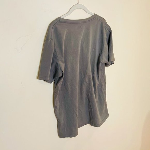 Fox Racing Vintage Graphic Tee - V Neck GRAY SZ L - EUC - Picture 5 of 9